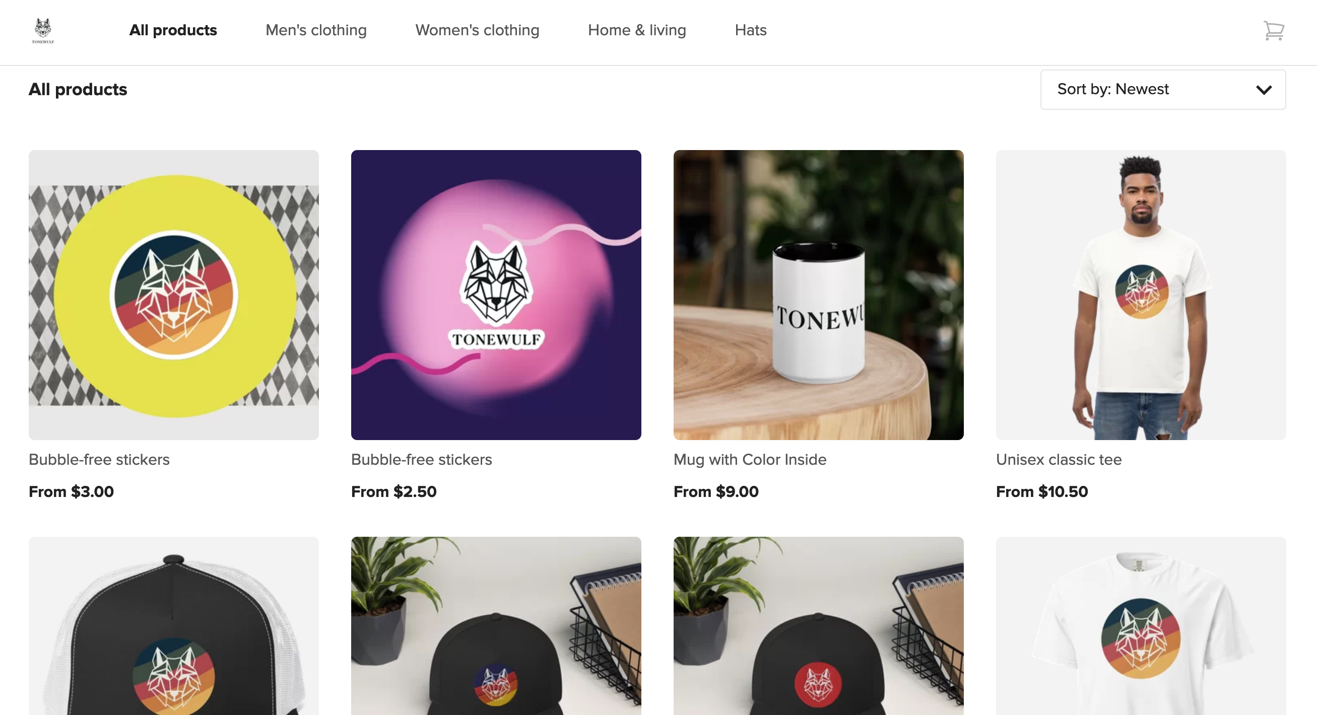 Welcome to the Tonewulf Store